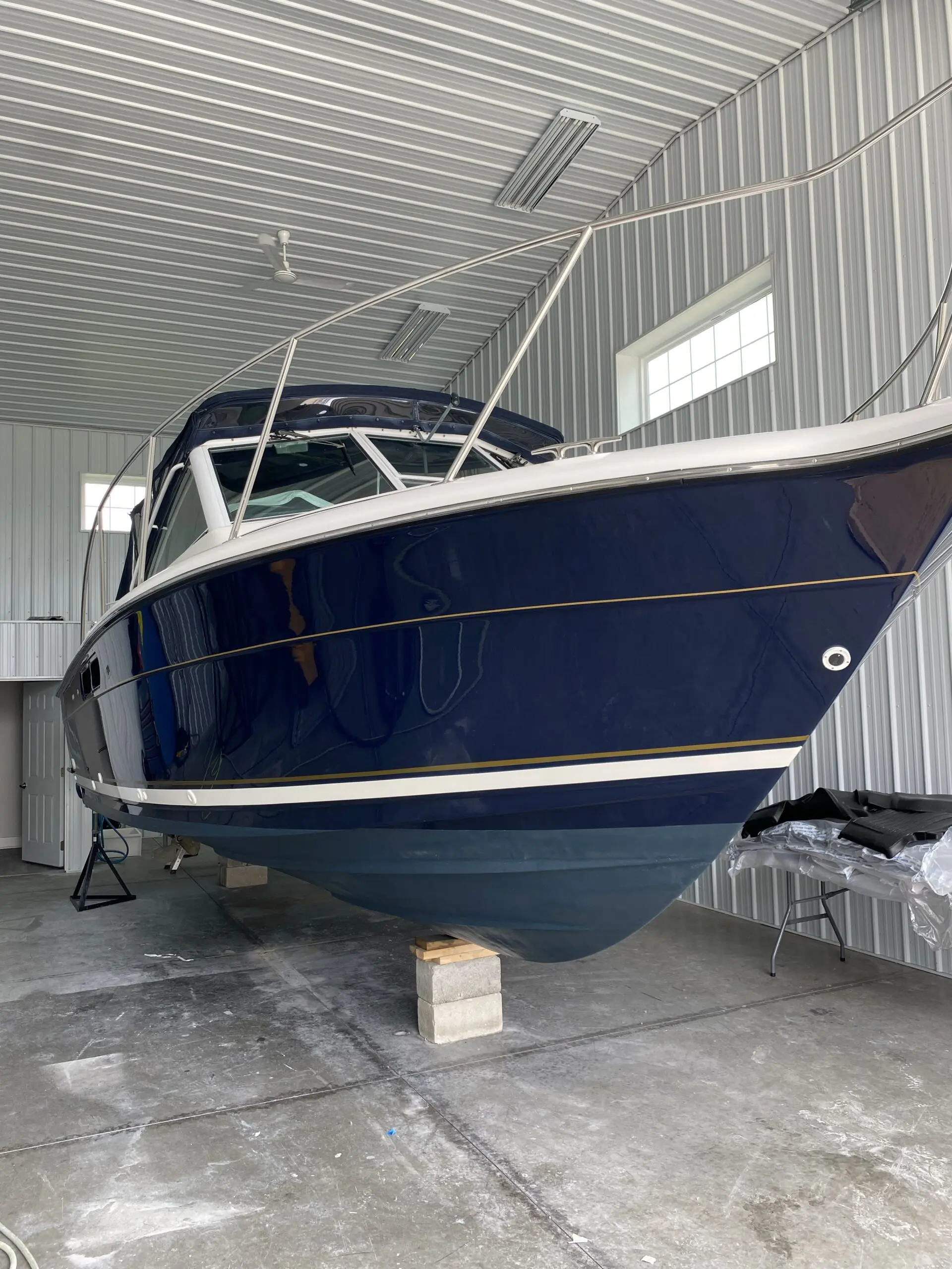 Marine Paint & Fiberglass after