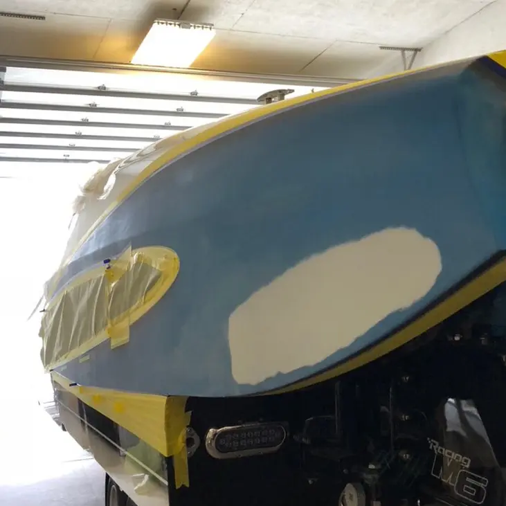 Marine Paint / Gelcoat Correction before