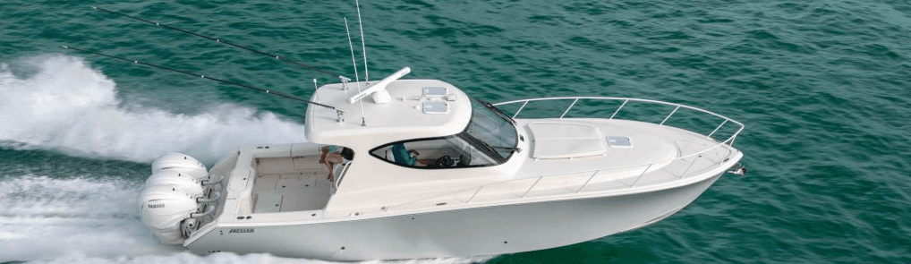 Coastal Yacht boat on the water